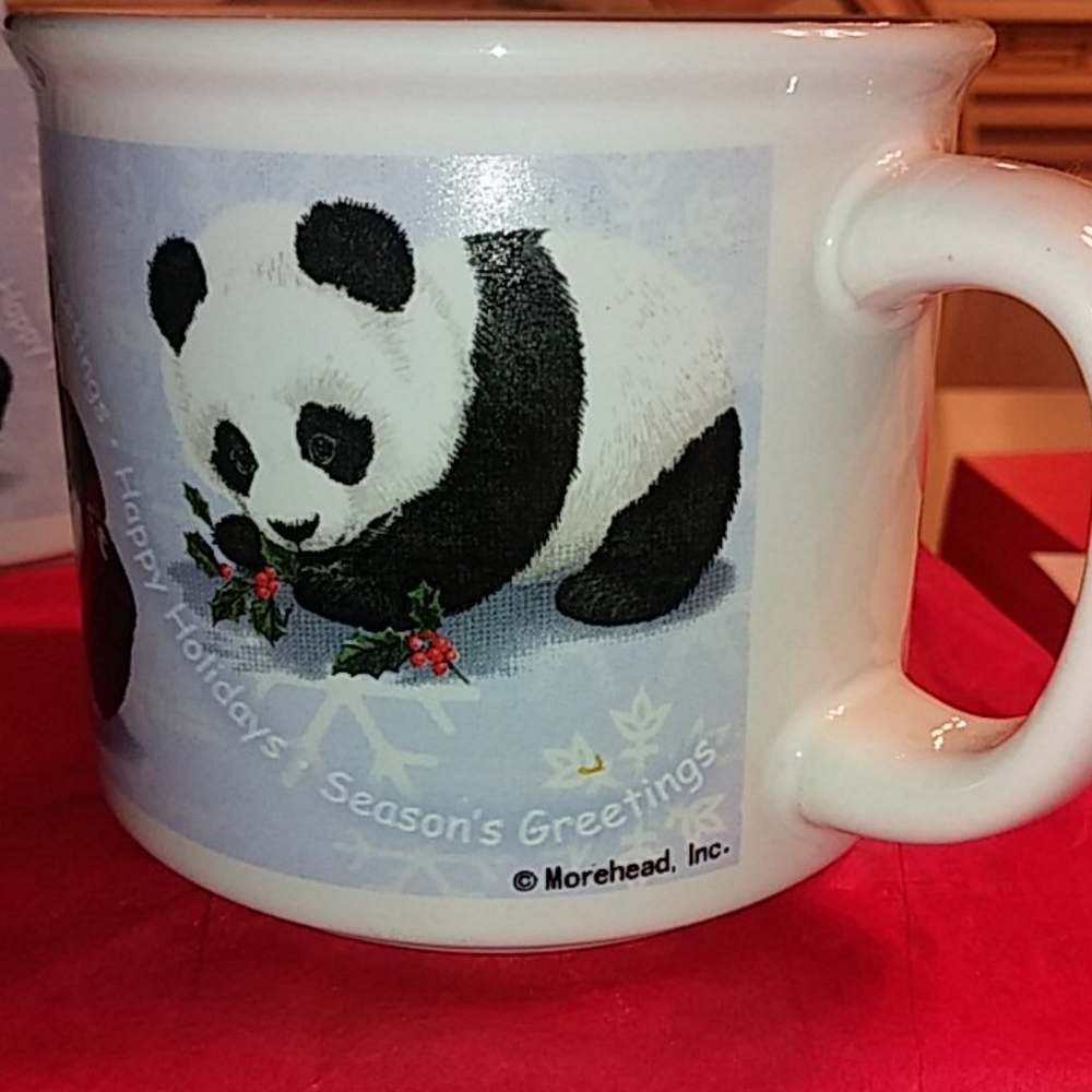 SALE🎁 Vintage Panda Mug - Picture 2 of 4